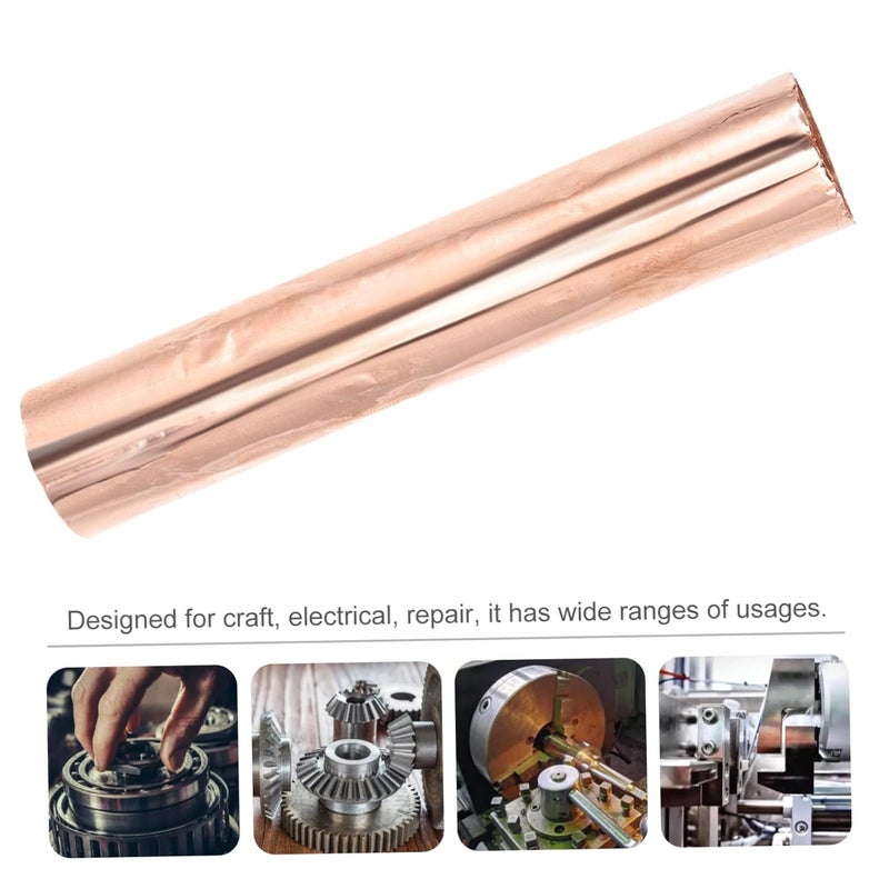 Cabilock 5 Sets Copper Foil Sheets For Crafts Electrical Repair High Conductivity - Image 4